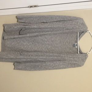Grey cardigan